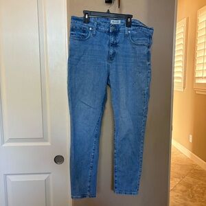 Madewell Jeans Women’s Size 31 Medium Wash 9” High Rise Skinny EUC